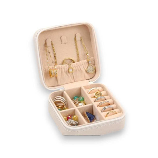 Picture of PERSONALISED JEWELLERY BOX WHITE